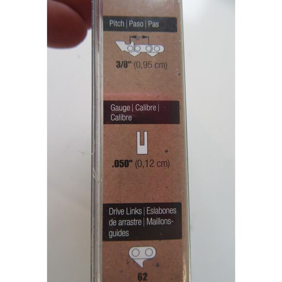 Poulan Pro 18" Chainsaw Chains Replacement 3/8 Pitch .050 Gauge Cutting Lot Of 2 - Picture 4 of 6